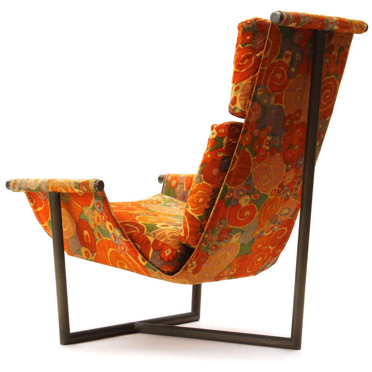 Sling Chair By Harvey Probber In Good Condition In Sagaponack, NY