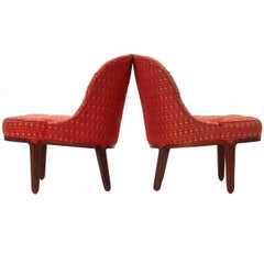 Pair of Slipper Chairs by Edward Wormley