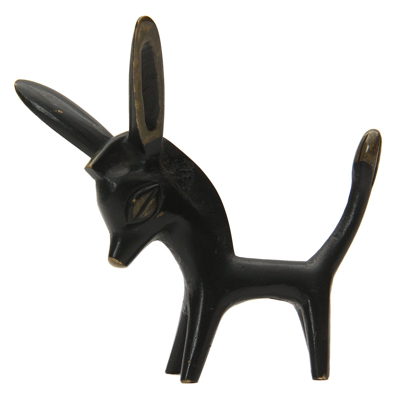 Bronze Donkey by Walter Bosse