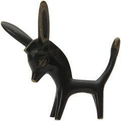 L'âne en bronze de Walter Bosse