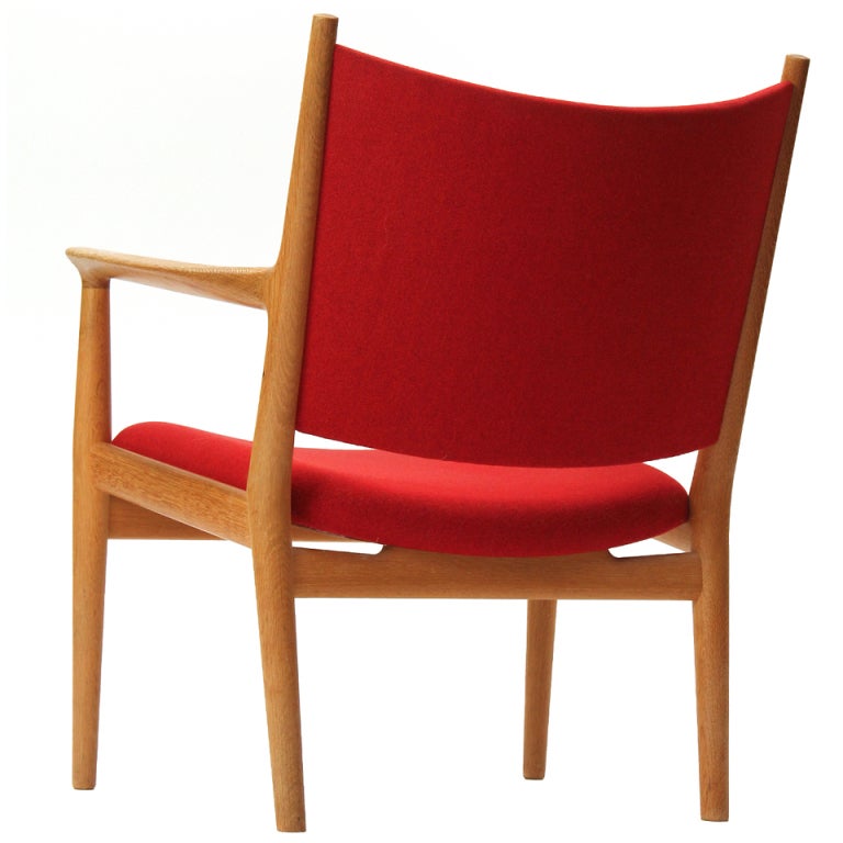 Lounge Chair by Hans J. Wegner For Sale at 1stdibs