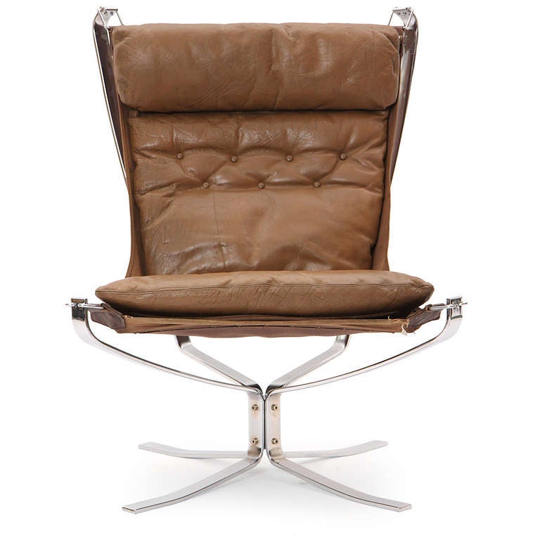 Scandinavian Modern Falcon Lounge Chair by Sigurd Ressel