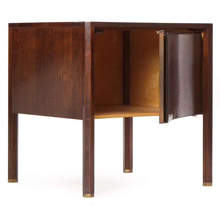 Brass Nightstands by Edmond Spence For Sale