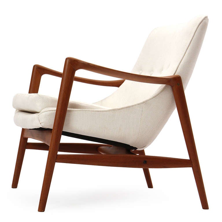 Danish Lounge Chair by Ib Kofod Larsen