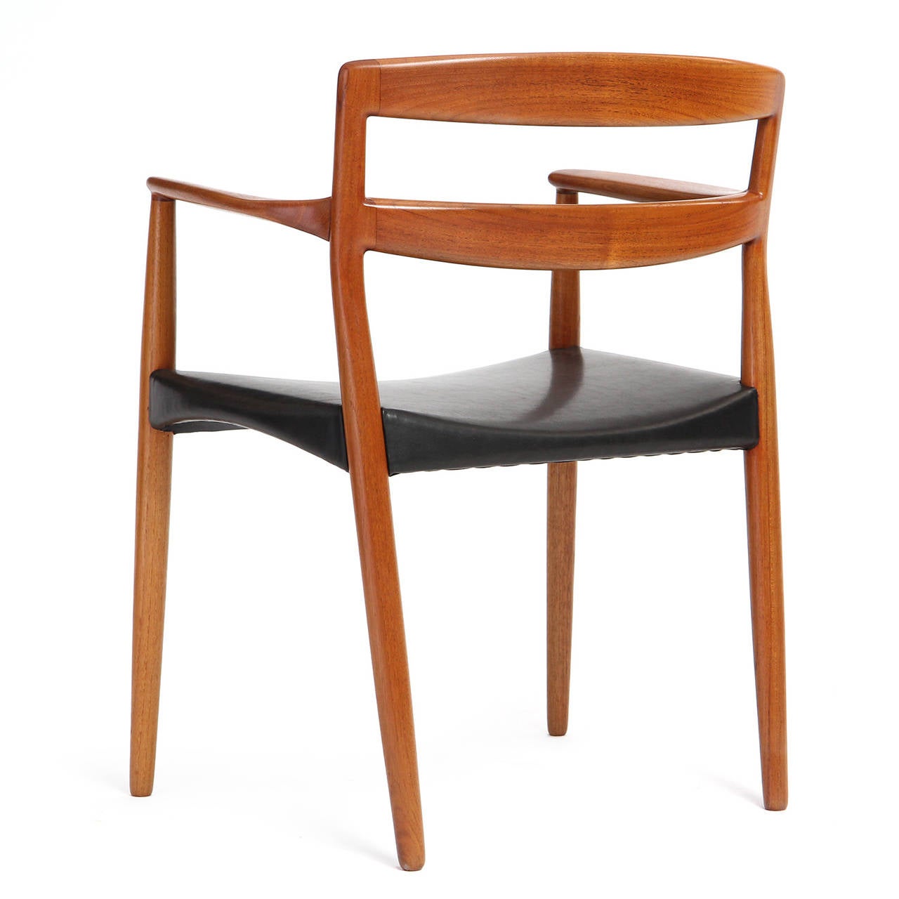 Set of 12 Dining Chairs by Ejner Larsen & Aksel Bender Madsen 2