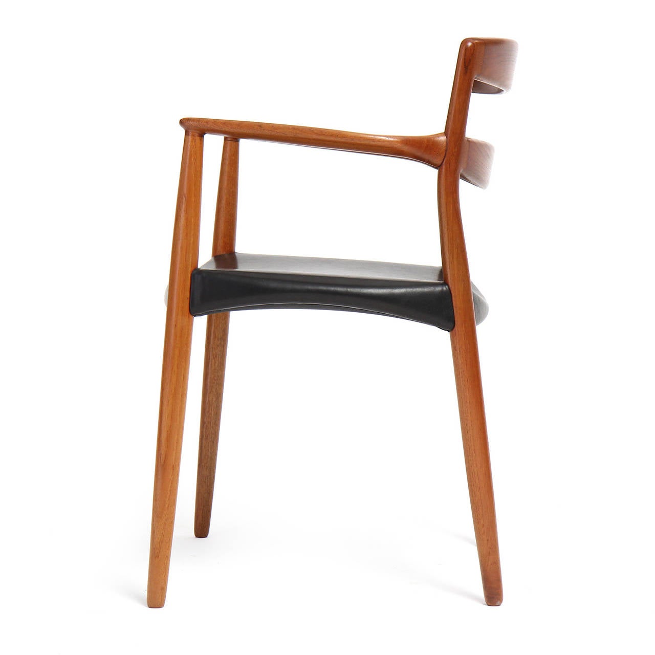 Set of 12 Dining Chairs by Ejner Larsen & Aksel Bender Madsen 1