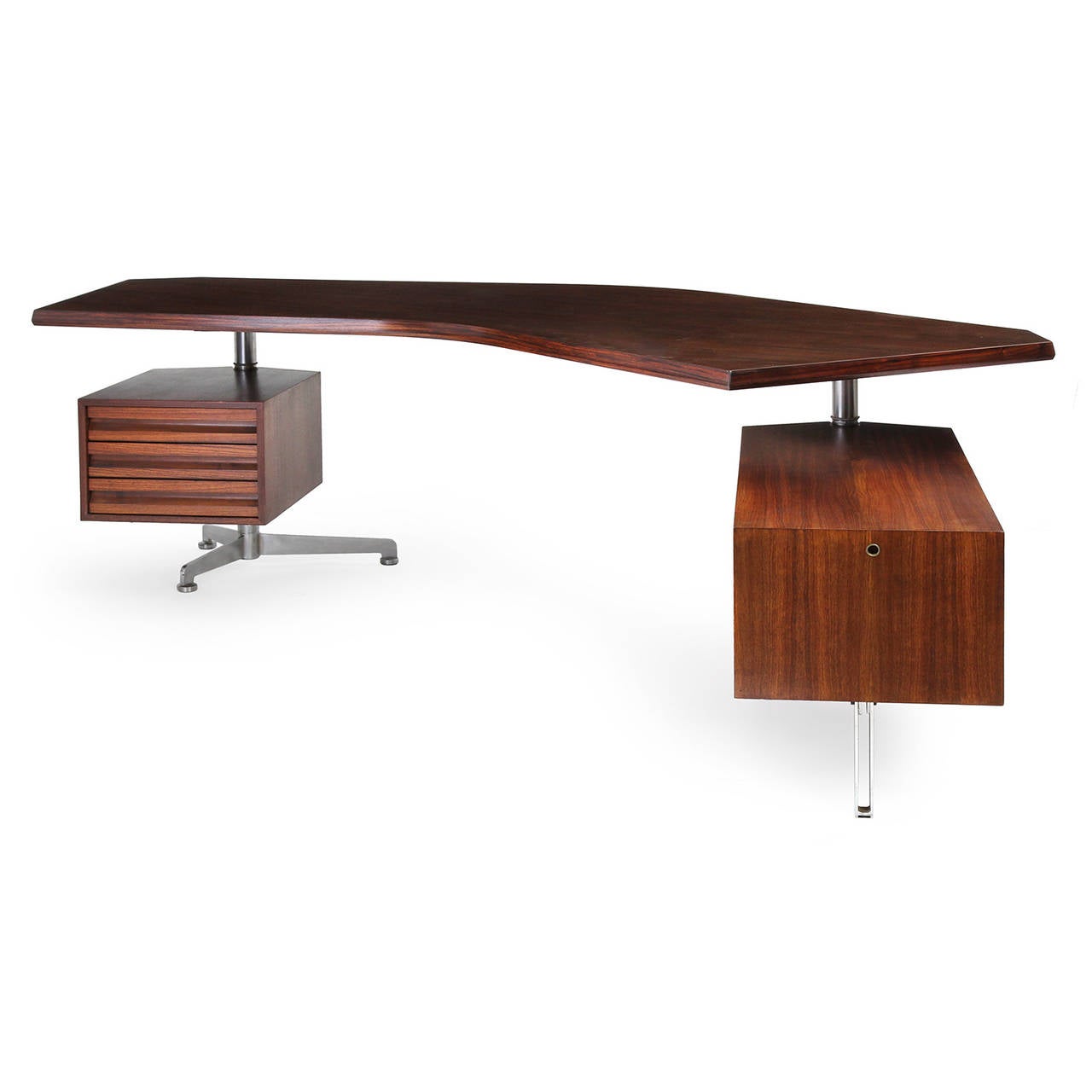 Mid-Century Modern Modernist Desk by Osvaldo Borsani