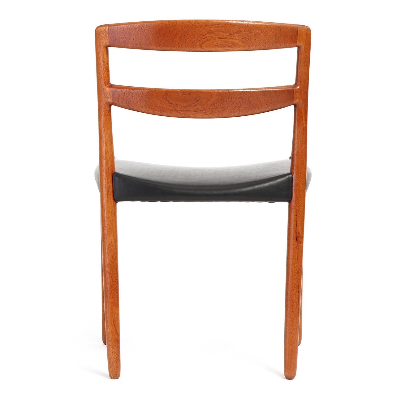 Mid-20th Century Set of 12 Dining Chairs by Ejner Larsen & Aksel Bender Madsen