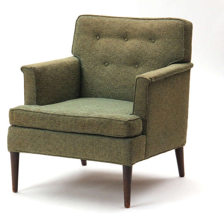 Mid-Century Modern 1950s Lounge Chair by Edward Wormley for Dunbar