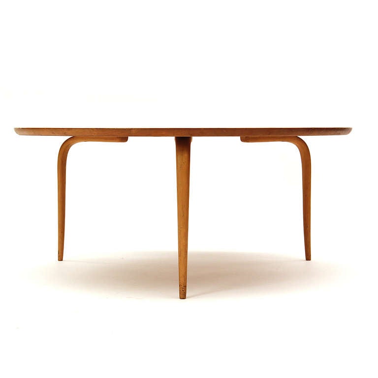 Scandinavian Modern Occasional Table by Bruno Mathsson