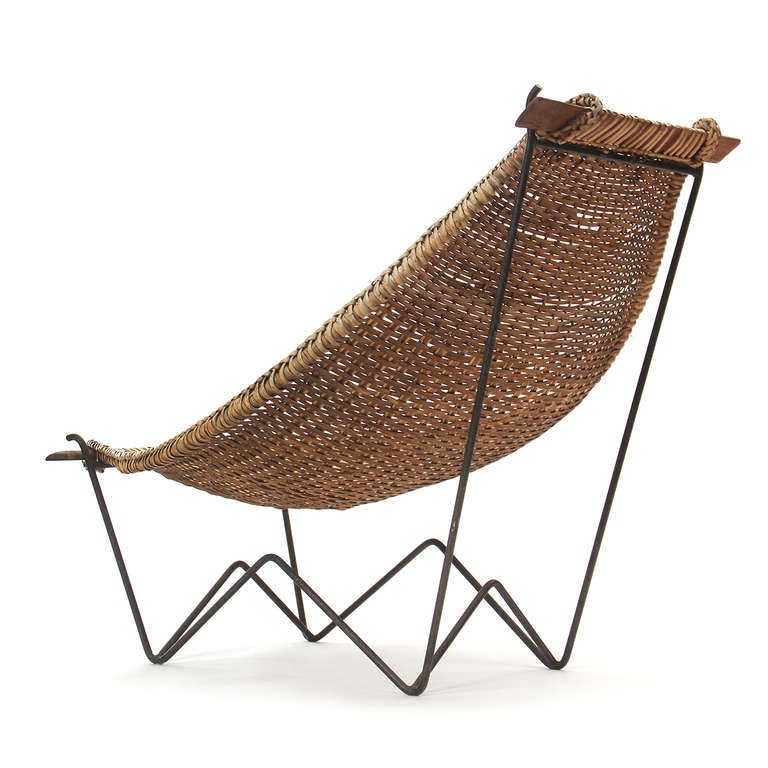 American Woven Lounge Chairs