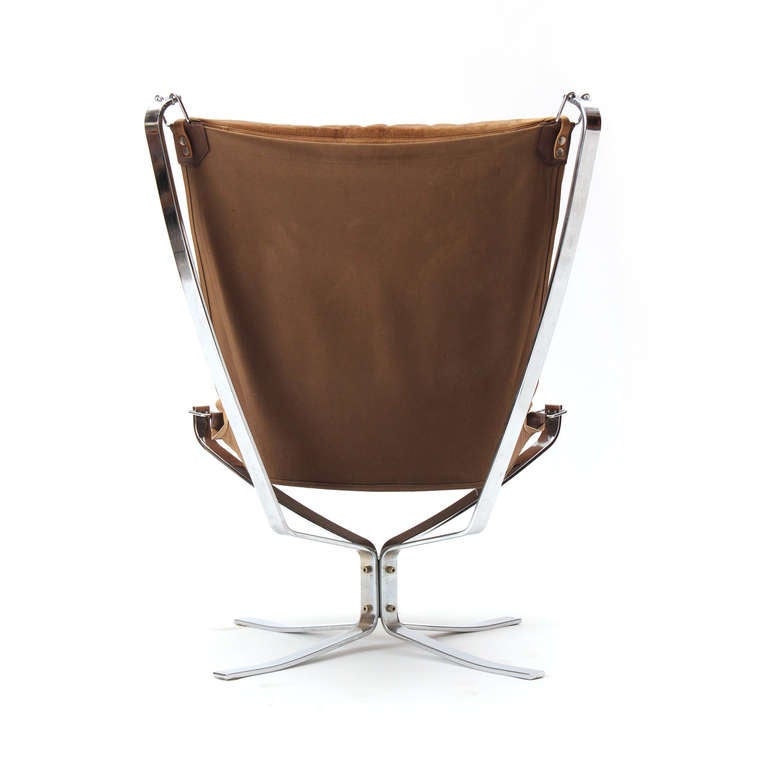 Late 20th Century Falcon Chair By Sigurd Resell