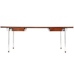 Rosewood Desk By Hans J. Wegner