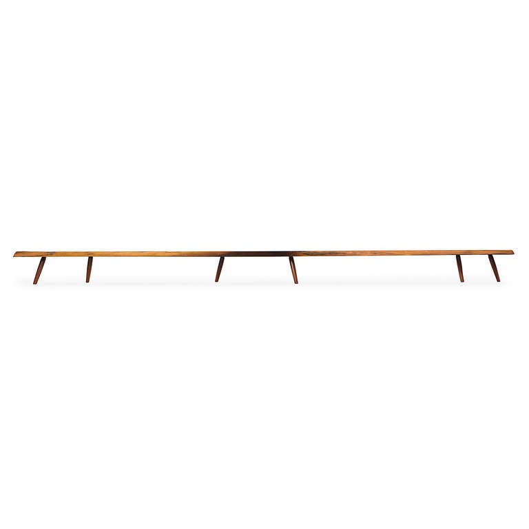 Mid-20th Century Long Bench by George Nakashima
