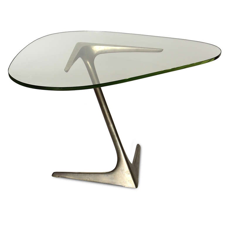 Bronze Unicorn Table by Vladimir Kagan 