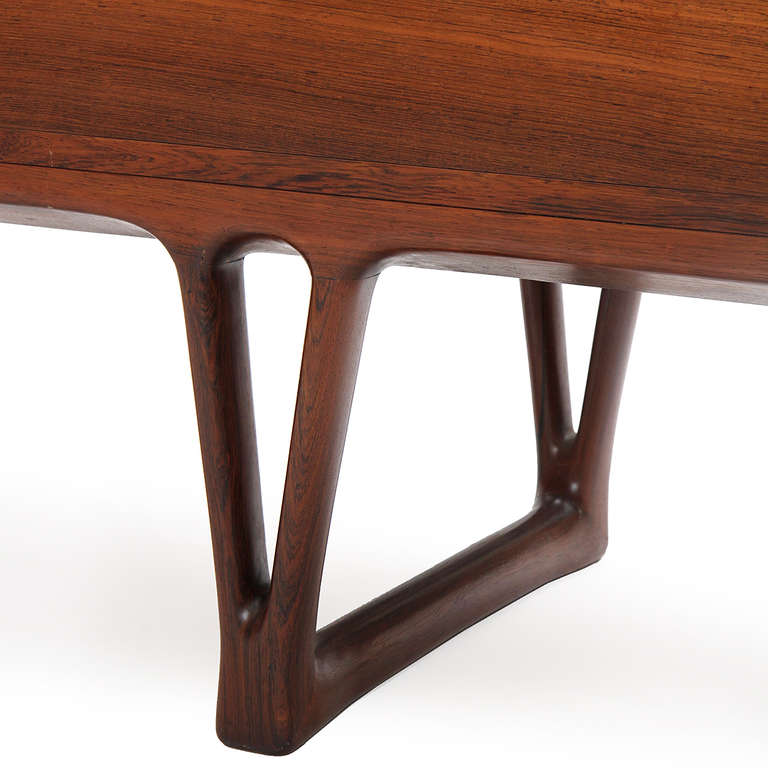 Rosewood Credenza by Helge Vestergaard-Jensen 3