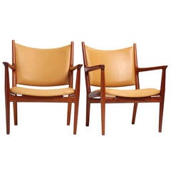 Lounge Chairs by Hans J. Wegner
