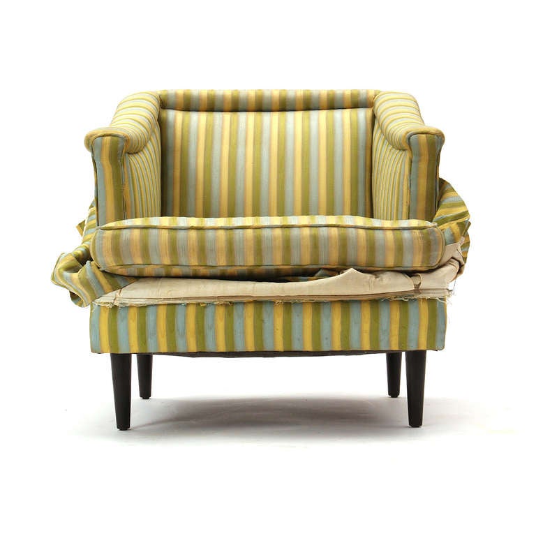 Upholstery Armchairs By Edward Wormley For Dunbar