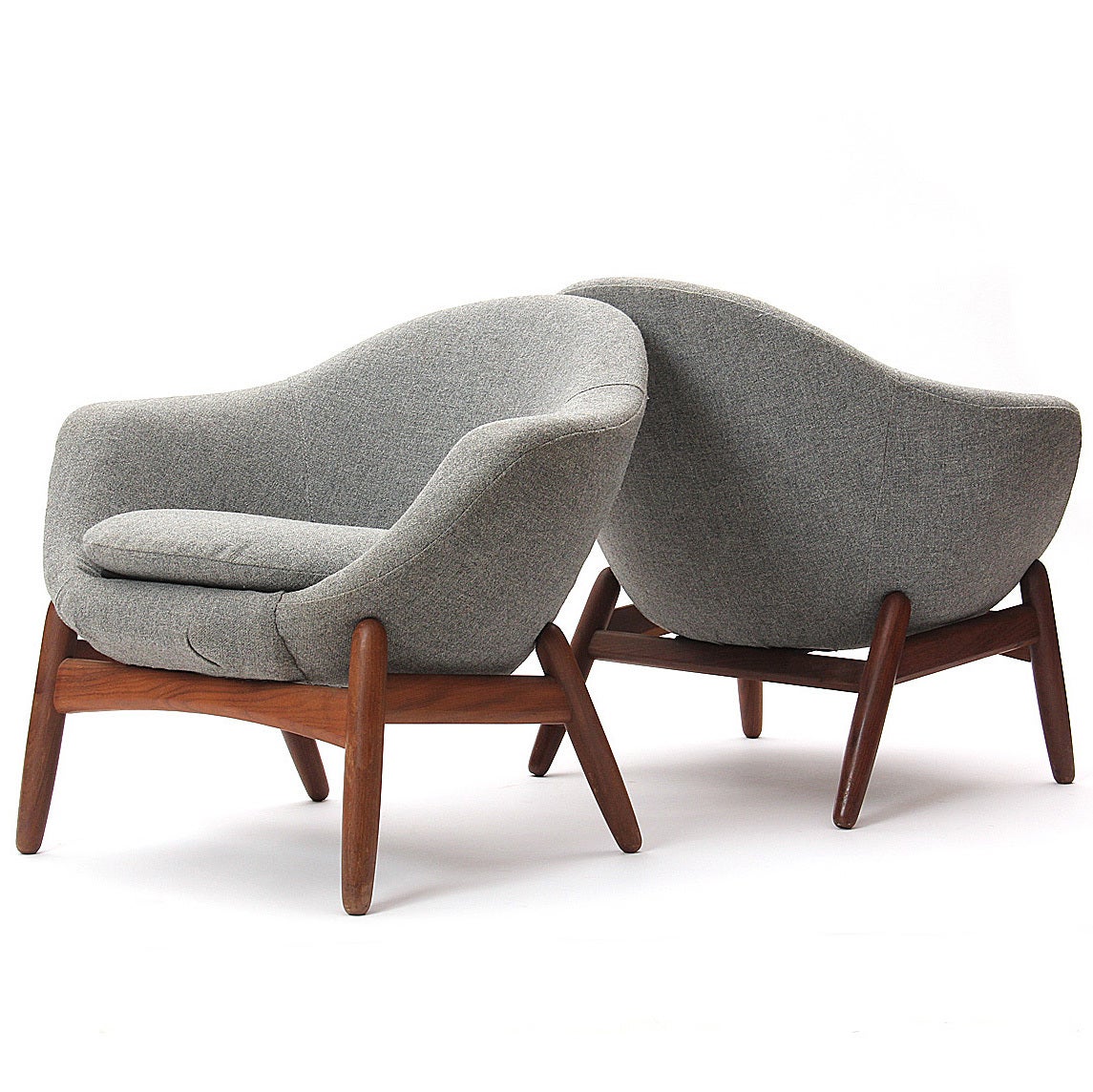 Lounge Chairs By Ib Kofod-Larsen