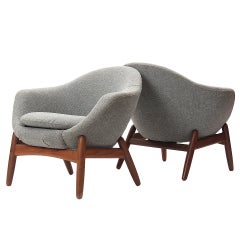 Lounge Chairs By Ib Kofod-Larsen