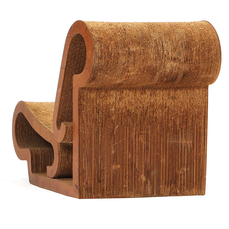 frank gehry easy edges lounge chair