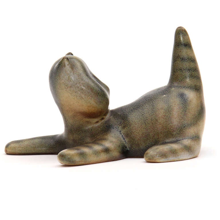 Ceramic Cat by Michael Schilkin 3