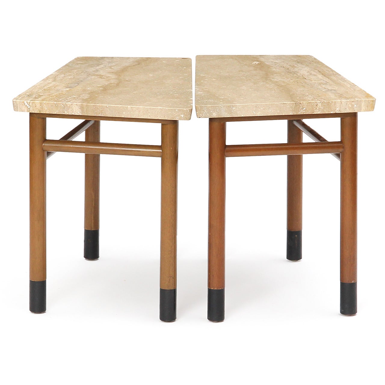 Trapezoidal End Tables by Edward Wormley