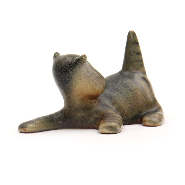 Ceramic Cat by Michael Schilkin 2