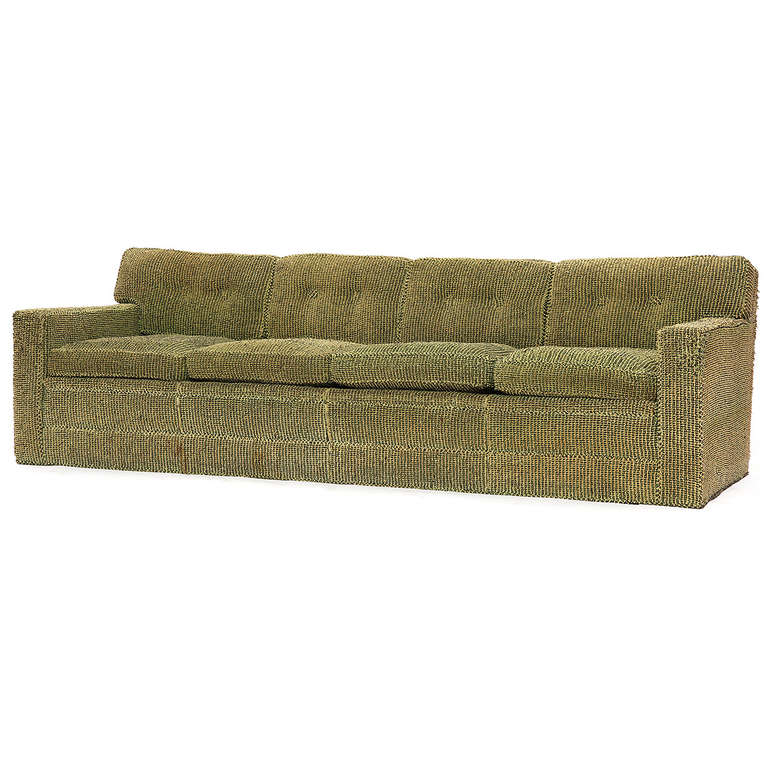 Sofa von W & J Sloane (Moderne der Mitte des Jahrhunderts) im Angebot