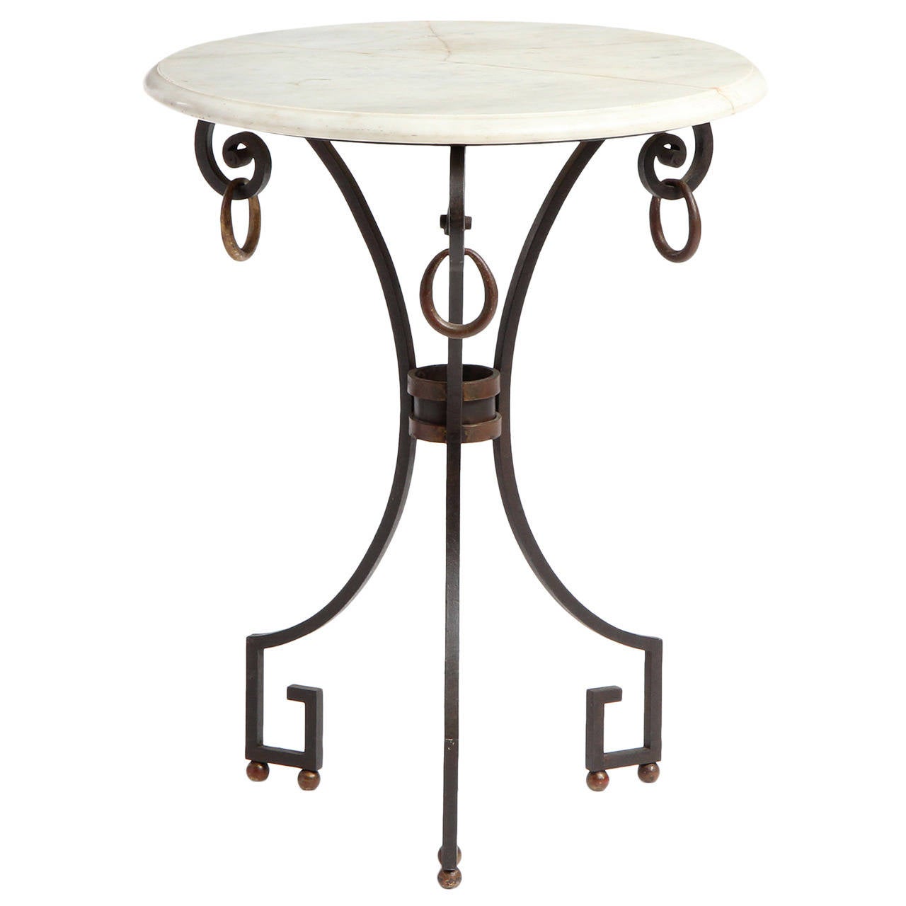 MarbleTop Occasional Table For Sale at 1stdibs