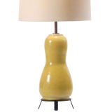 Golden Gourd Form Table lamp