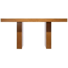 Double Drawer Slab Desk by Edward Wormley 6