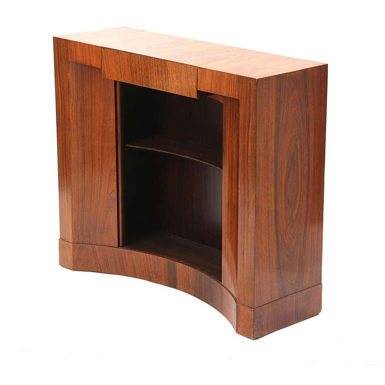 Mid-Century Modern Tambour Door Console by Edward Wormley For Sale