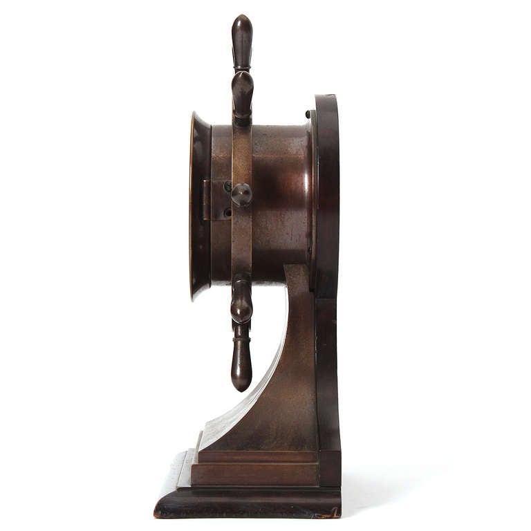 Américain Horloge nautique de Chelsea Clock Co pour Bigelow, Kennard & Co en vente