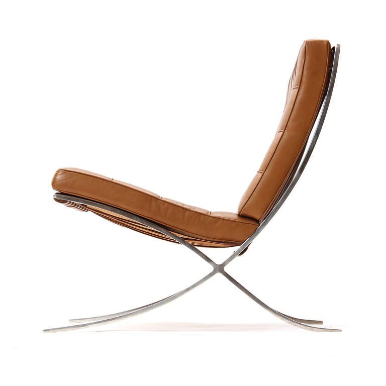American Barcelona Chair By Mies Van Der Rohe