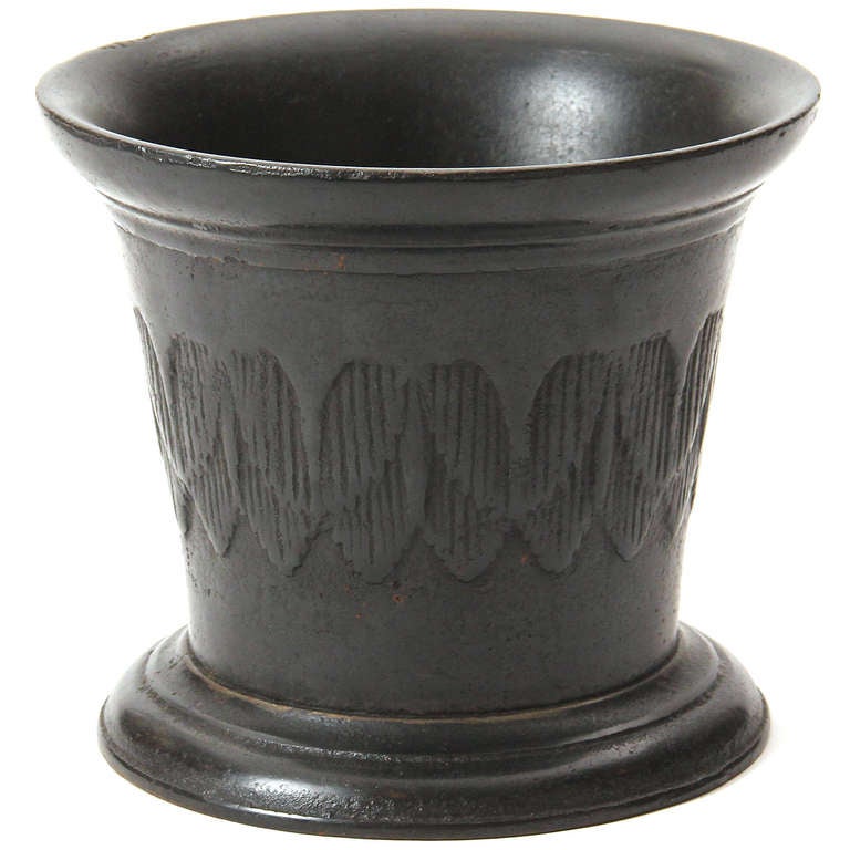 Industrial Cast Iron Mortar For Sale