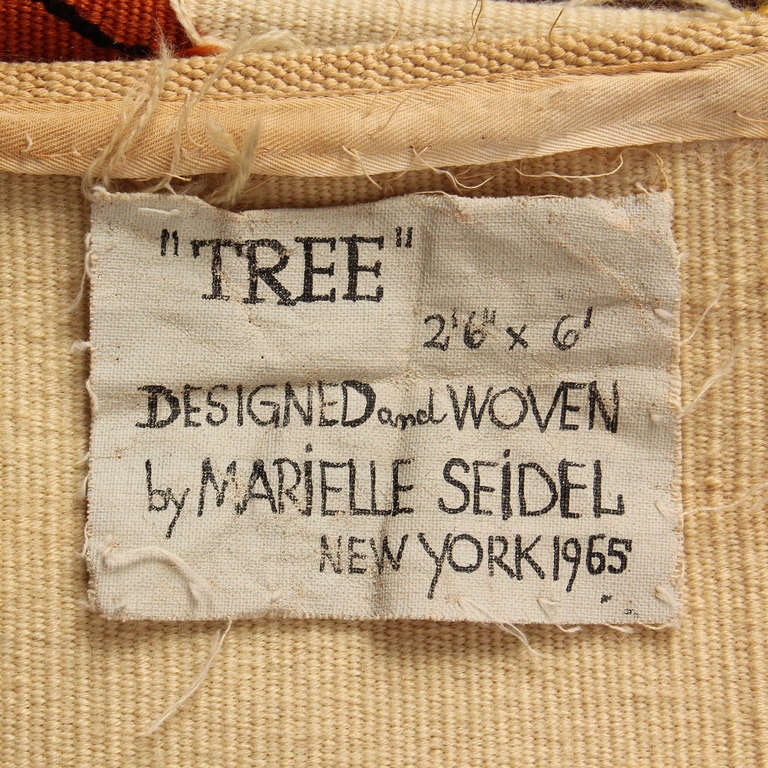 American Craftsman Tree Tapestry by Marielle Seidel