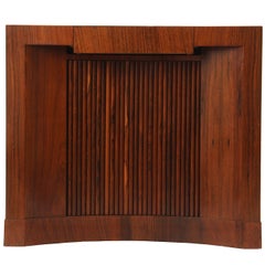 Tambour Door Console by Edward Wormley