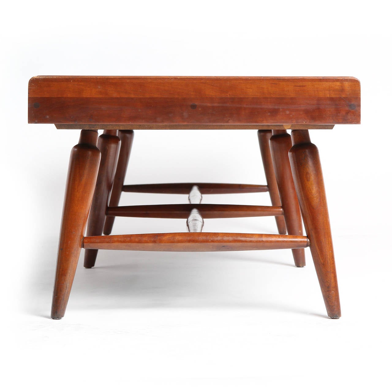 Mid-20th Century Walnut Low Table For Sale