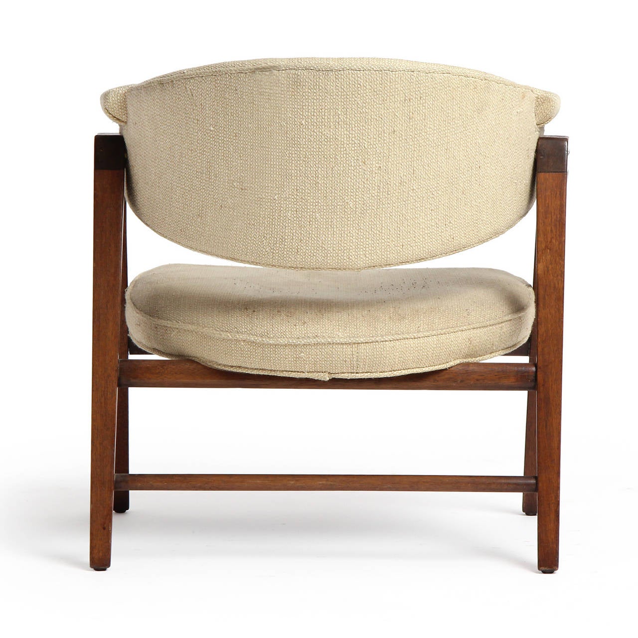 Lounge Chair by Edward Wormley In Good Condition For Sale In Sagaponack, NY