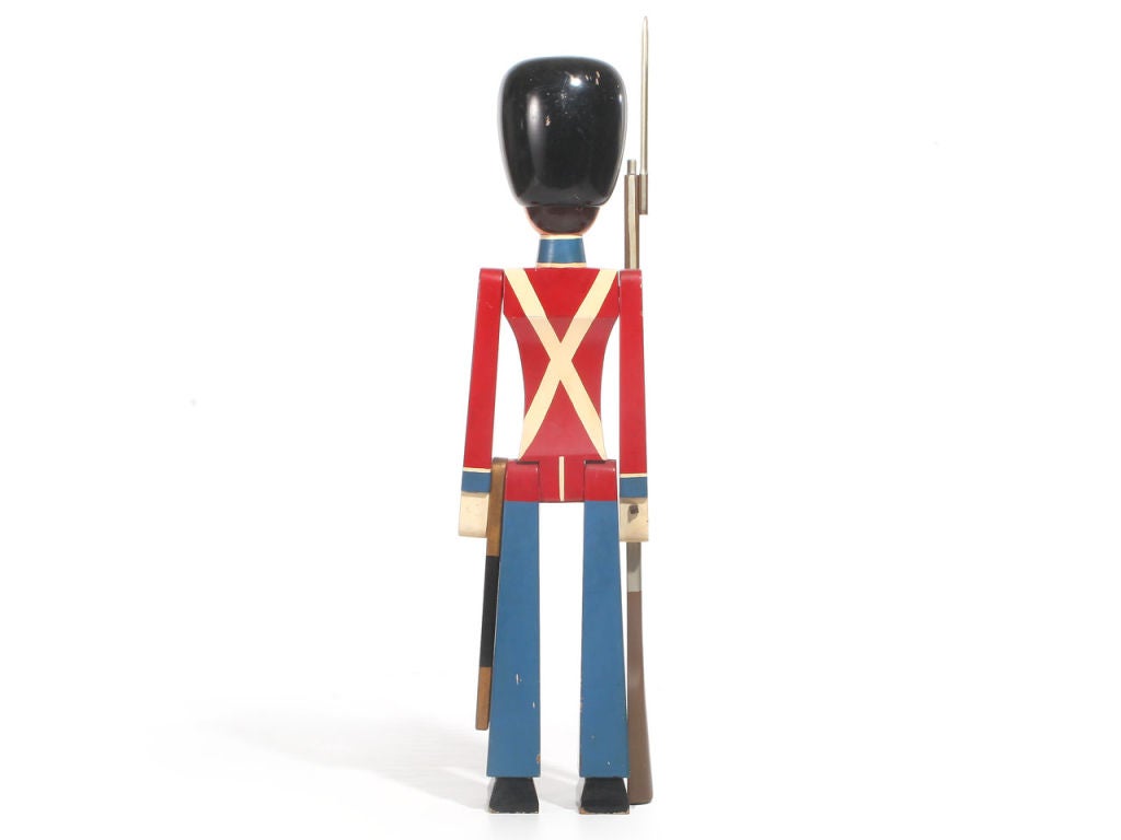 Mid-20th Century Giant-Sized King's Guardsman by Kay Bojesen For Sale