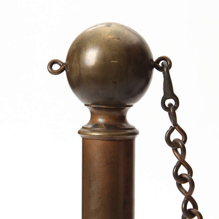 candlestick stanchions