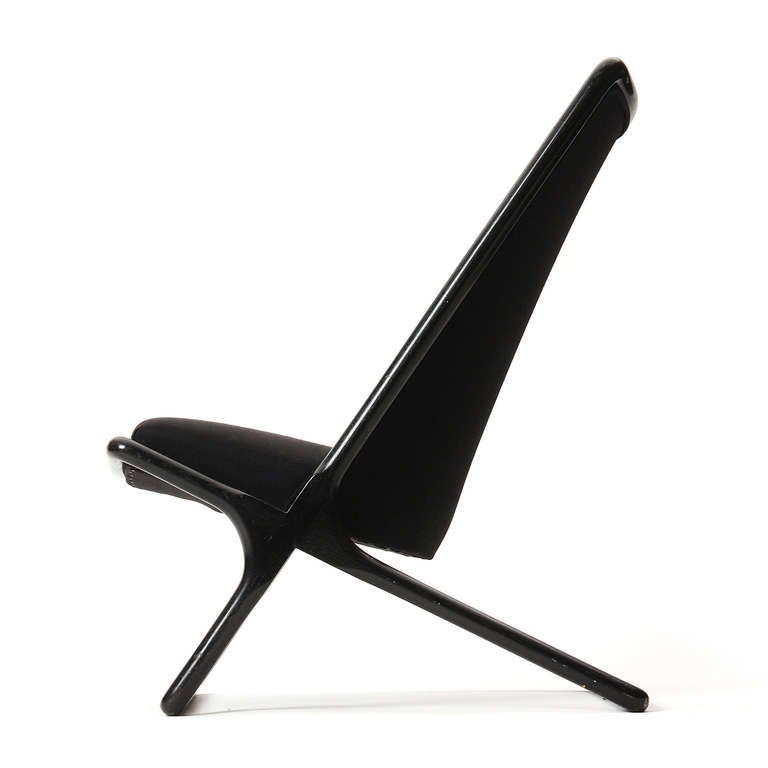American Scissor Chair By Ward Bennett