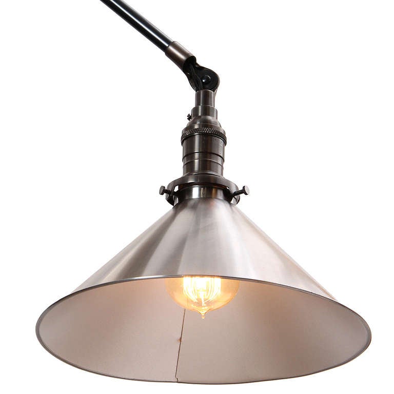 Articulating Ceiling Lamp by O.C. White at 1stDibs