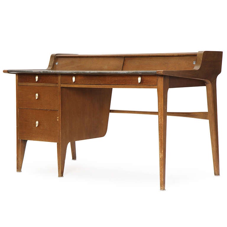 American Modernist Desk by John Van Koert for Drexel For Sale