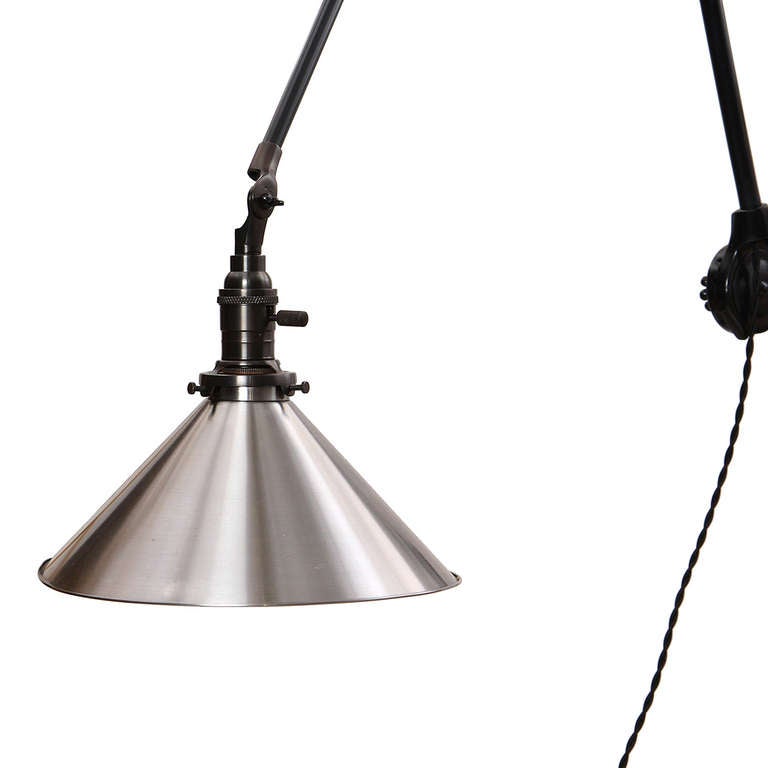 Articulating Ceiling Lamp by O.C. White at 1stDibs