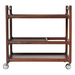 Three Tiered Danish Bar Cart