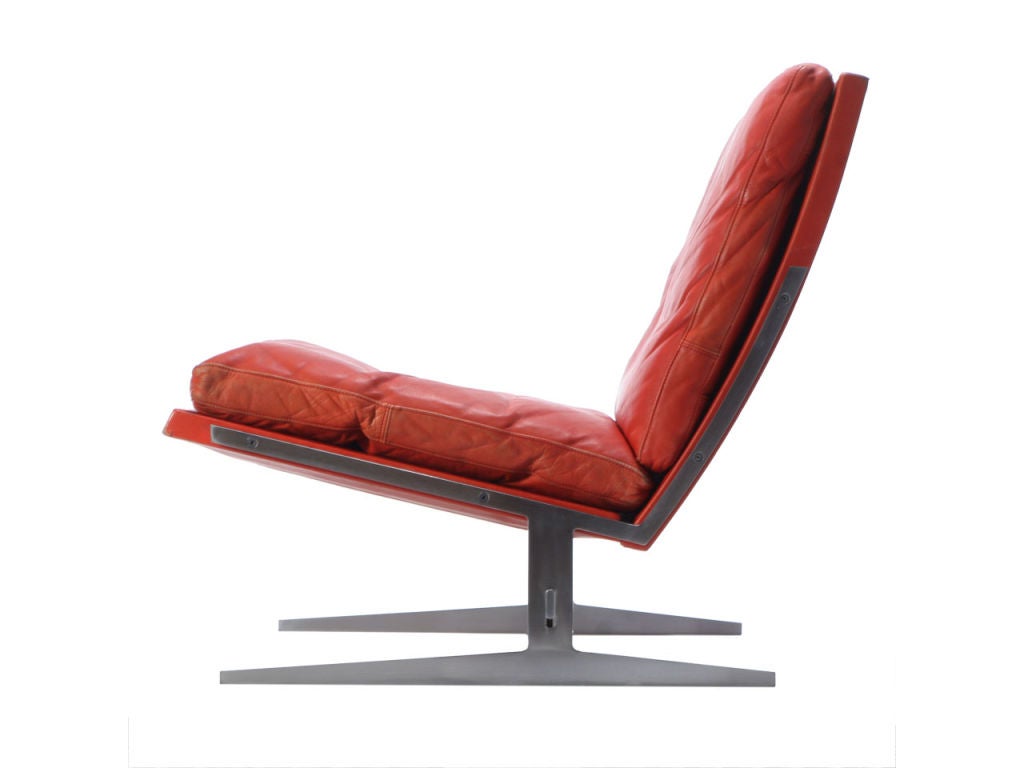 German Lounge Chair by Fabricius and Kastholm For Sale