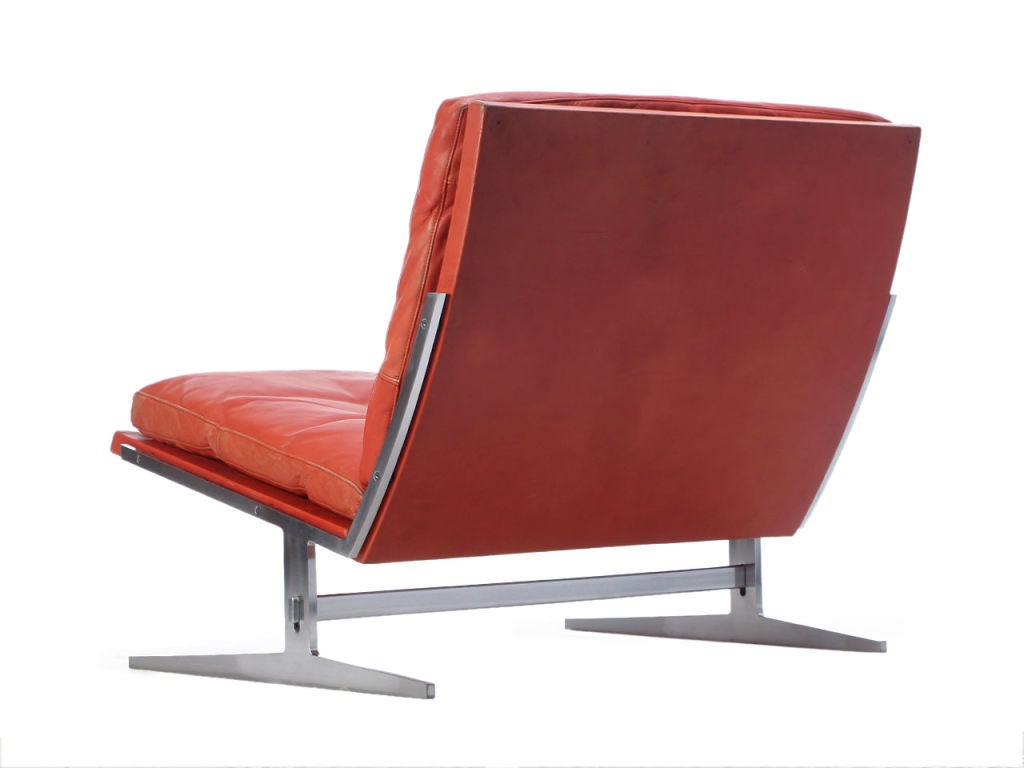 Lounge Chair by Fabricius and Kastholm In Good Condition For Sale In Sagaponack, NY