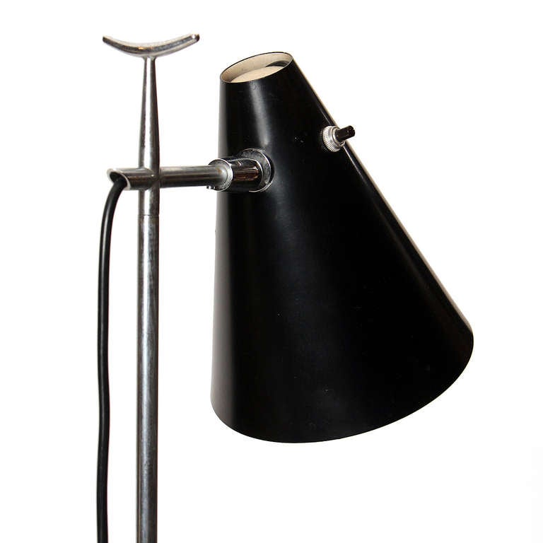 Mid-Century Modern Telescoping Reading Lamps By O'Luce